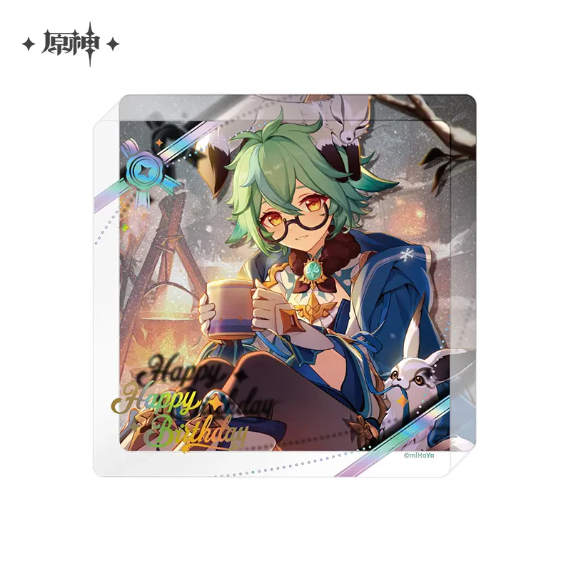 Genshin Impact The Day of Destiny Series Thick Acrylic Coaster 2025 - Image 87