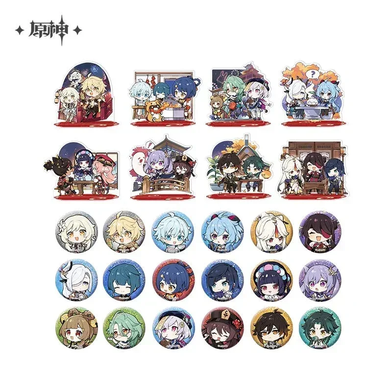 Genshin Impact The Exquisite Night Chimes Series Chibi Character Merch