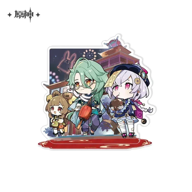 Genshin Impact The Exquisite Night Chimes Series Chibi Character Merch - Image 6