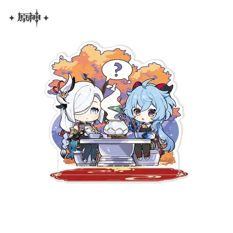 Genshin Impact The Exquisite Night Chimes Series Chibi Character Merch - Image 7