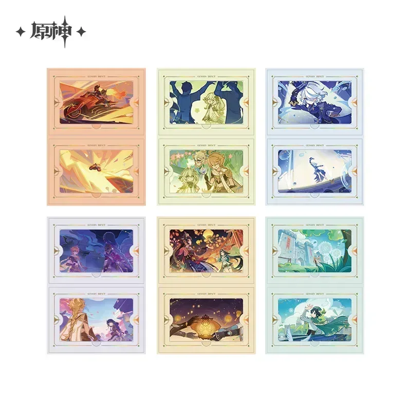 Genshin Impact The Long Way Home Series Badge & Collection Card Set - Image 5