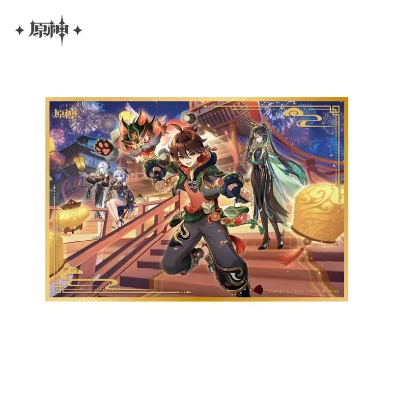 Genshin Impact Theme Series Acrylic Shikishi Cardboard - Image 11