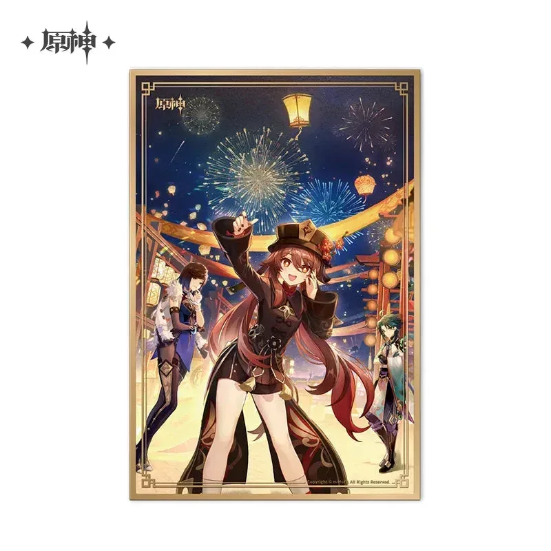 Genshin Impact Theme Series Acrylic Shikishi Cardboard - Image 4