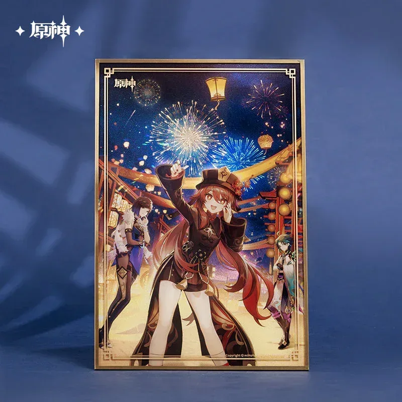 Genshin Impact Theme Series Acrylic Shikishi Cardboard - Image 5