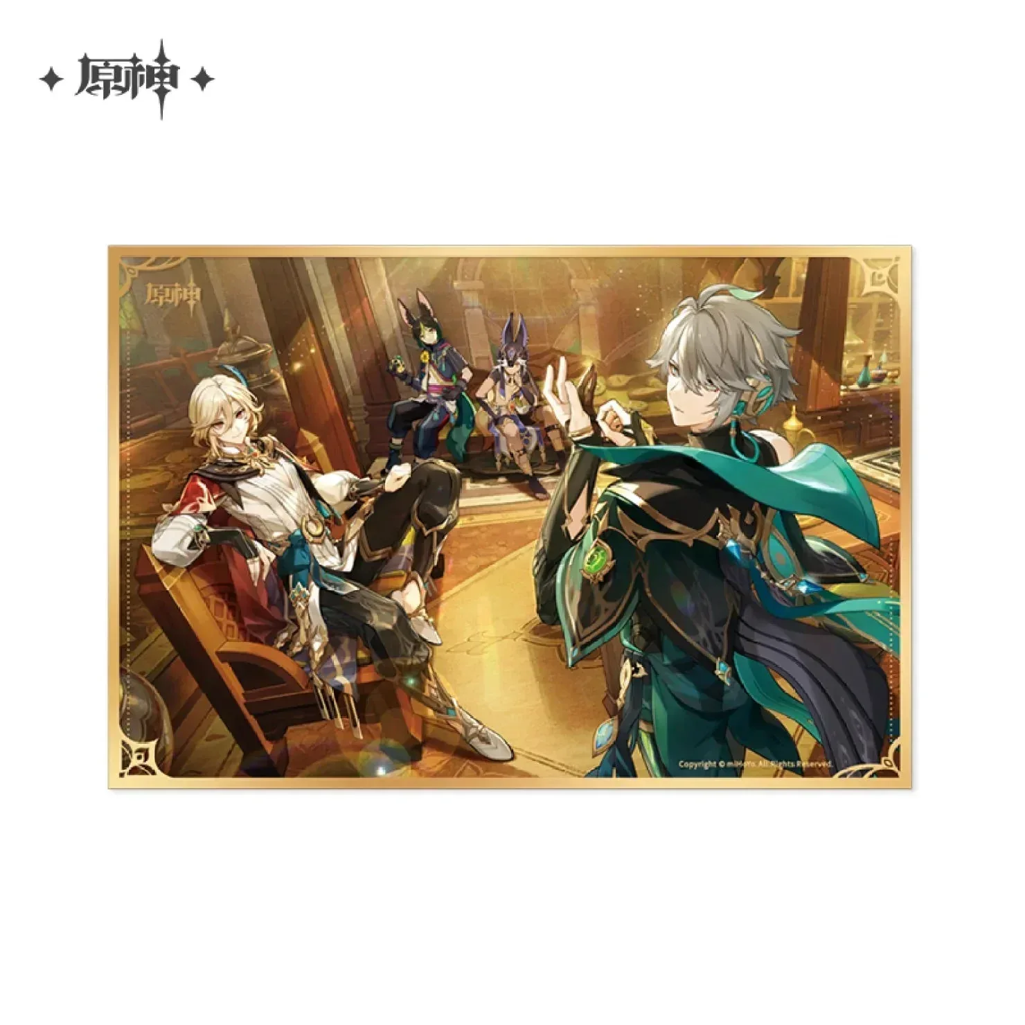 Genshin Impact Theme Series Acrylic Shikishi Cardboard - Image 6