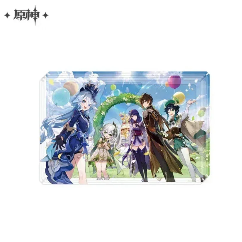 Genshin Impact Theme Series Puzzle Acrylic Collection Painting - Image 4