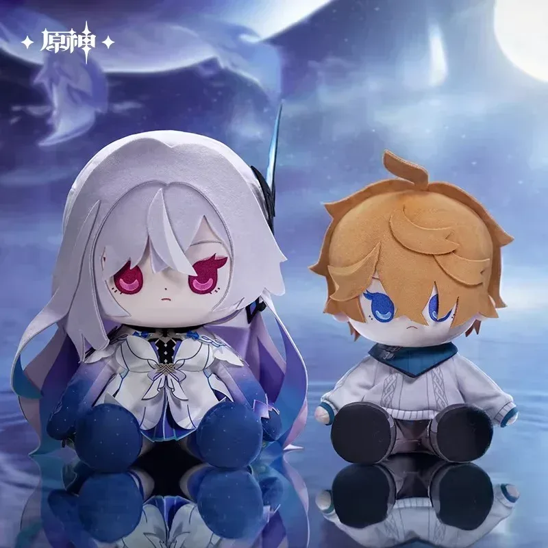 Genshin Impact Theme Series Sitting Plush Toy (Skirk, Teenager Ajax)