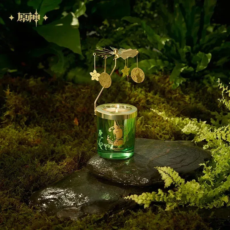 Genshin Impact Tighnari Impression Revolving Lantern Scented Candle Set - Image 3