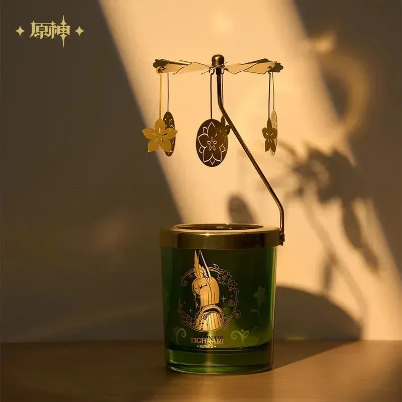 Genshin Impact Tighnari Impression Revolving Lantern Scented Candle Set - Image 4