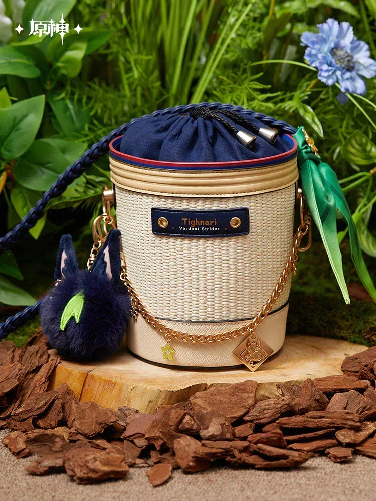 Genshin Impact Tighnari Impression Theme Series Flower Basket Bag - Image 3