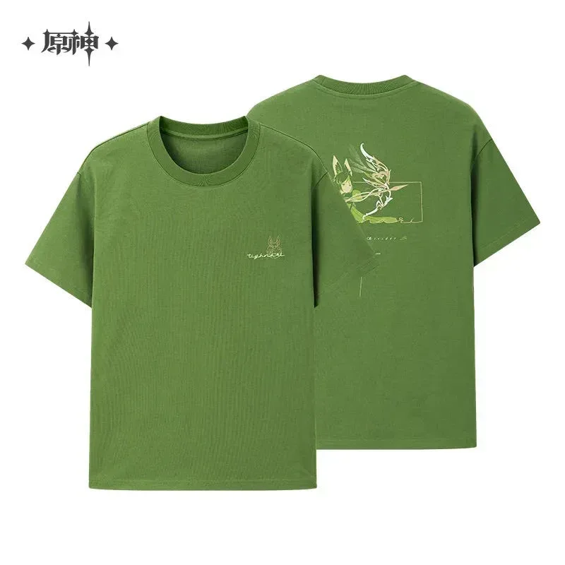 Genshin Impact Tighnari Impression Theme Series T-shirt - Image 7