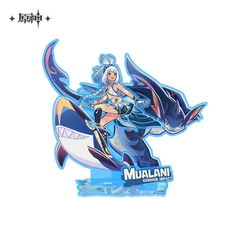Genshin Impact Traces of Artistry Series Acrylic Badge Stand Laser Ticket - Image 13