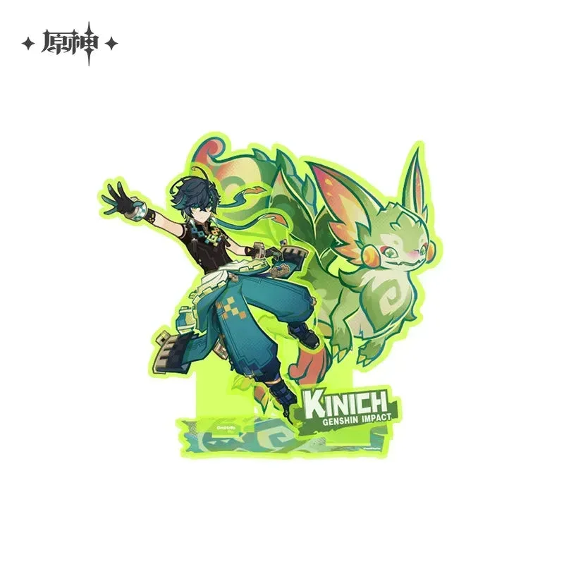 Genshin Impact Traces of Artistry Series Acrylic Badge Stand Laser Ticket - Image 9