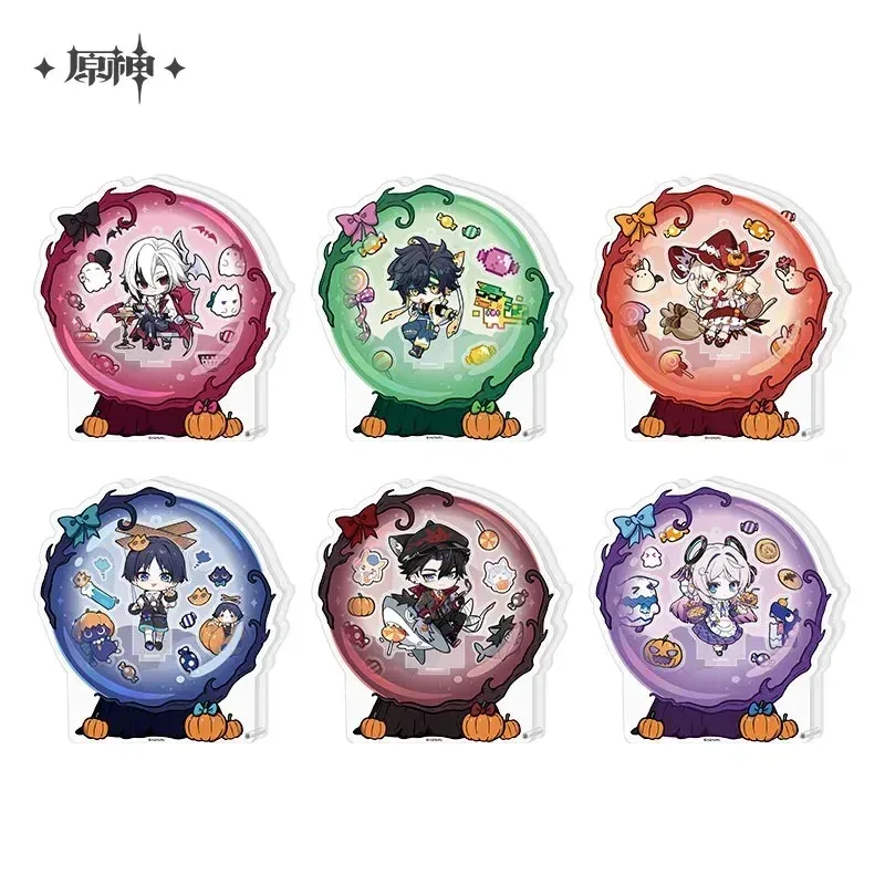 Genshin Impact Twilight Whimsy Series Acrylic Shaked Stand Set