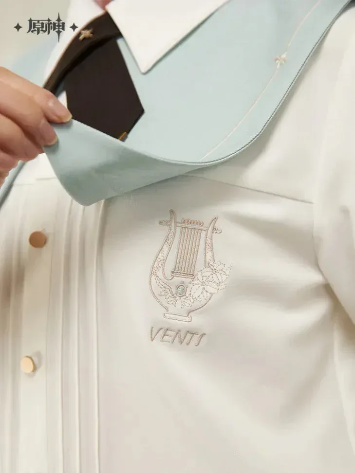 Genshin Impact Venti Theme Impression Series Short Sleeve Shirt - Image 6