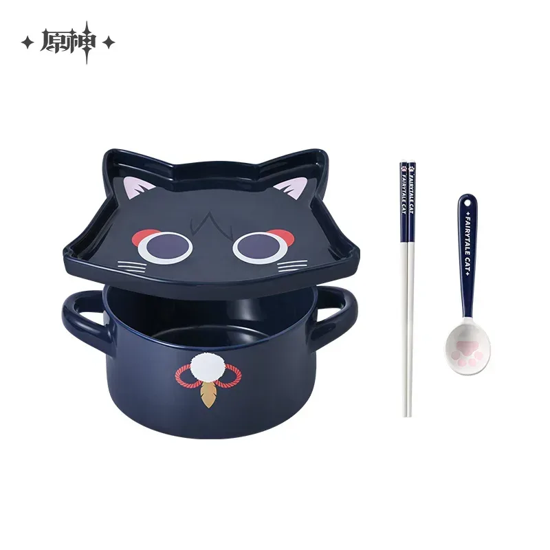 Genshin Impact Wanderer Meow Home Theme Series Ceramic Tableware Set - Image 6