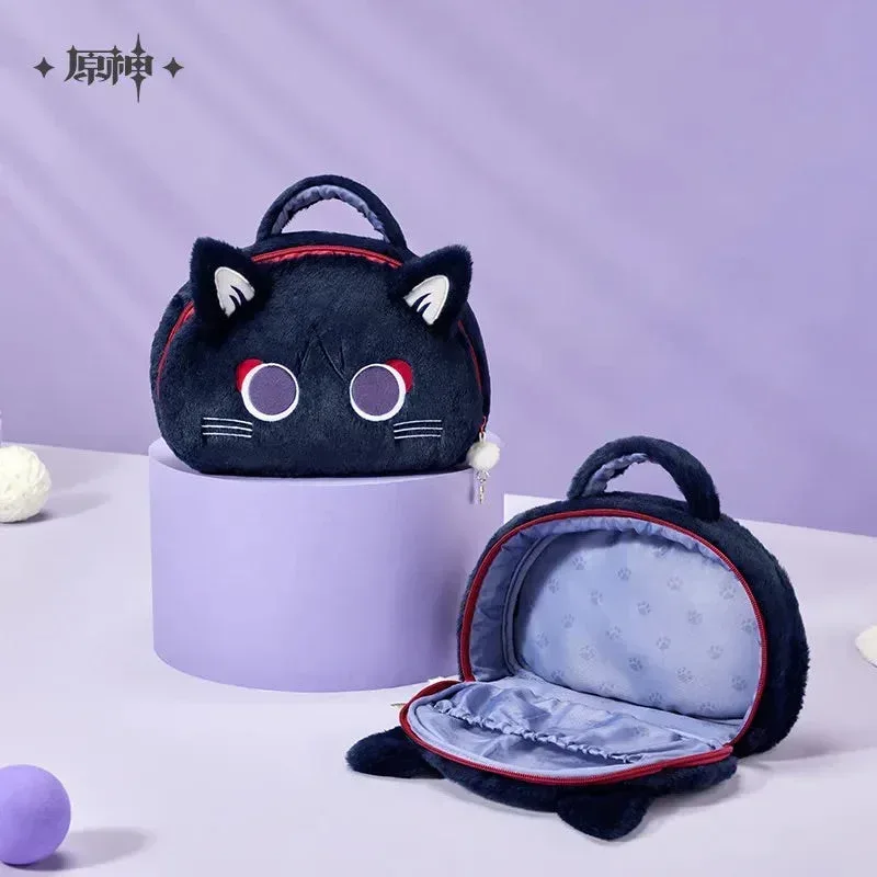 Genshin Impact Wanderer Meow Series Plush Storage Bag - Image 2
