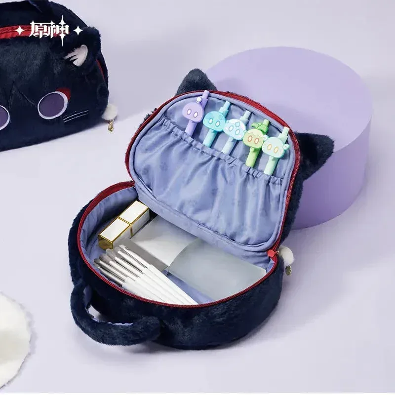 Genshin Impact Wanderer Meow Series Plush Storage Bag - Image 3
