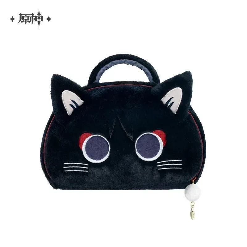 Genshin Impact Wanderer Meow Series Plush Storage Bag - Image 6