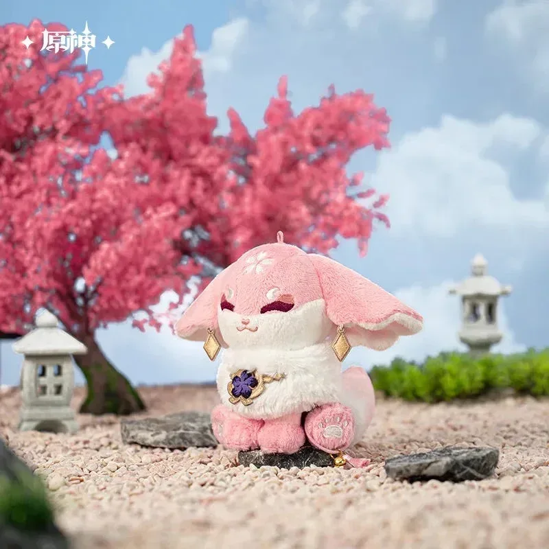 Genshin Impact Yae Miko Sengitsune Plush Toy Keychain - Image 2