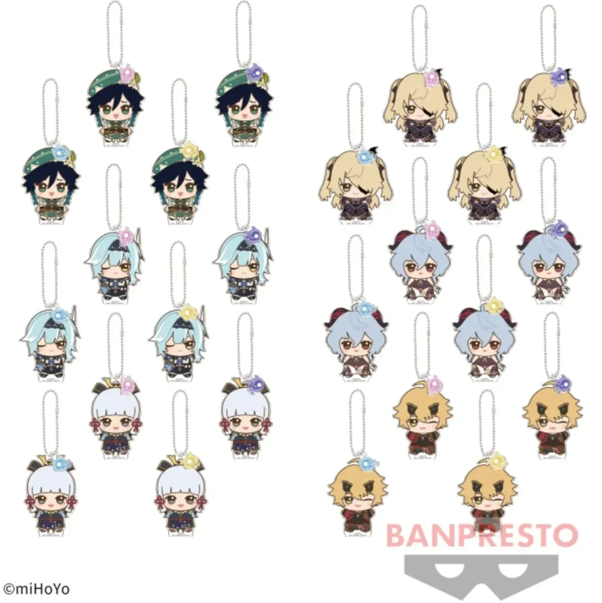 Whereabouts of the Treasure Series Chibi Acrylic Keychain - Image 2