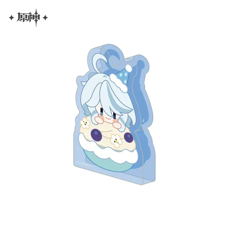 Genshin Impact Wondrous Travels Series Furina Thick Acrylic Ornament (Not For Sale) - Image 2