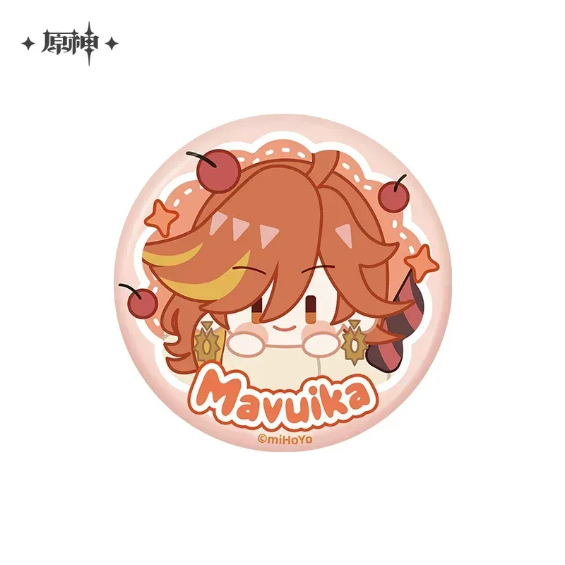 Genshin Impact Wondrous Travels Series Mavuika Badge (Not For Sale) - Image 2