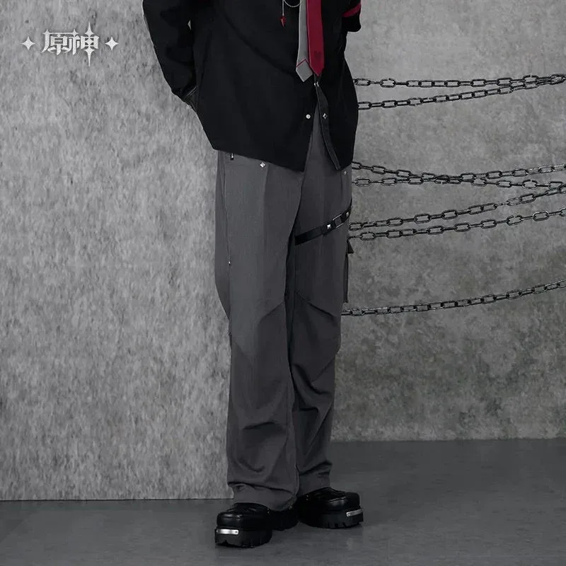 Genshin Impact Wriothesley Theme Impression Series Casual Trousers - Image 4