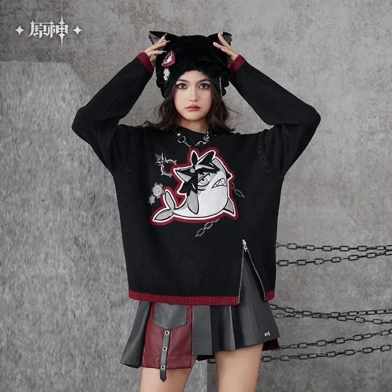 Genshin Impact Wriothesley Theme Impression Series Knitted Sweater - Image 3