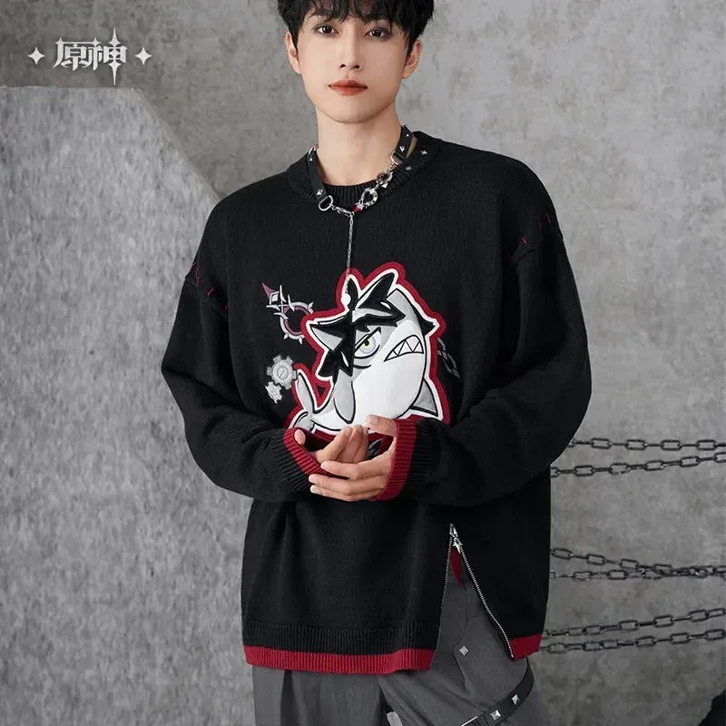 Genshin Impact Wriothesley Theme Impression Series Knitted Sweater - Image 4