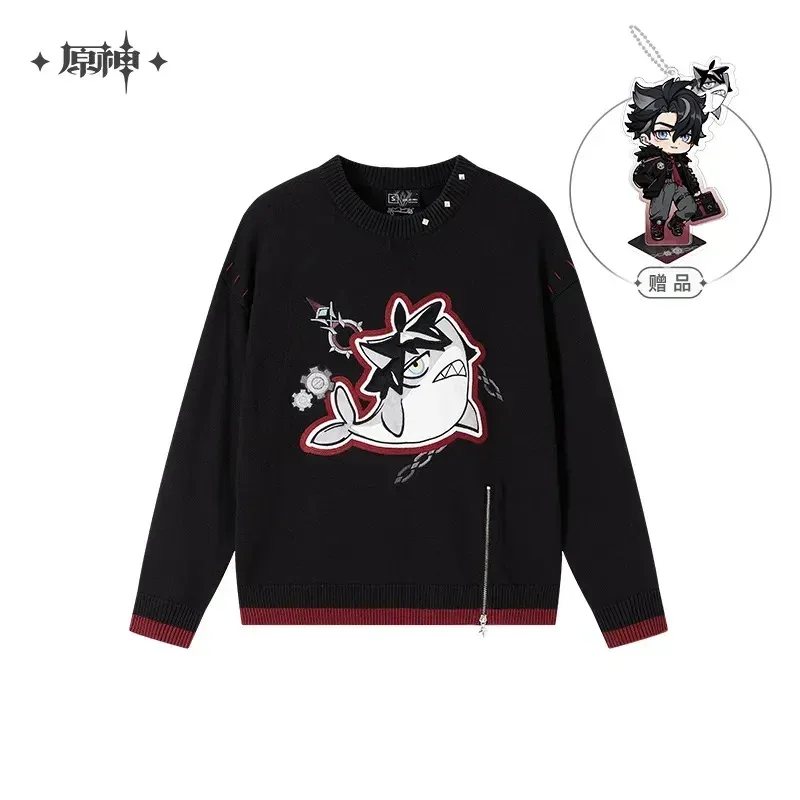 Genshin Impact Wriothesley Theme Impression Series Knitted Sweater - Image 9