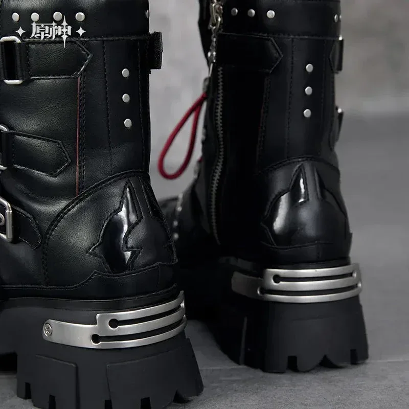 Genshin Impact Wriothesley Theme Impression Series Mid-calf Boots - Image 5