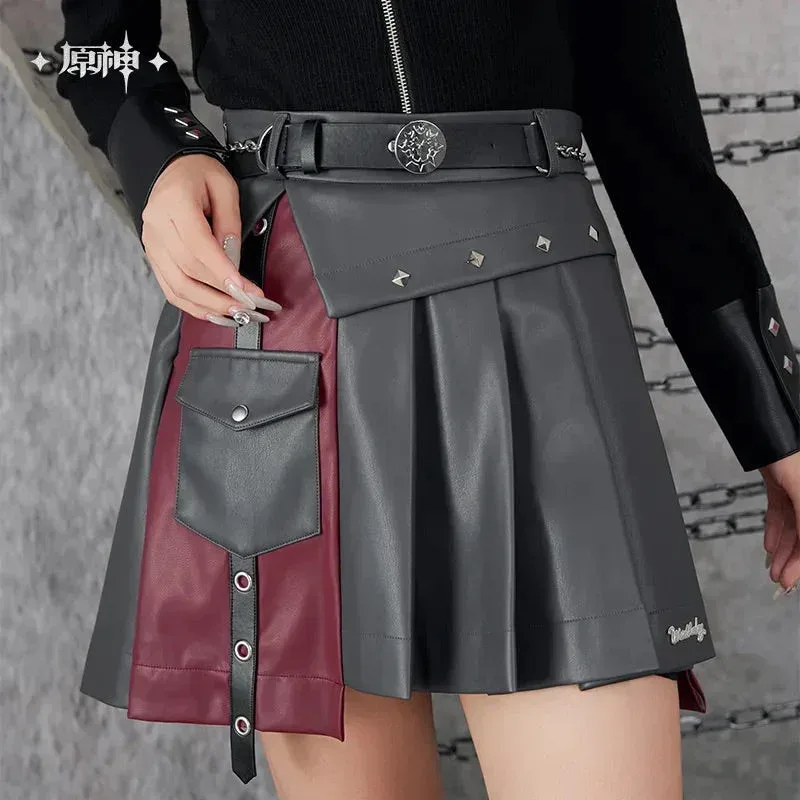 Genshin Impact Wriothesley Theme Impression Series Pleated Skirt - Image 5