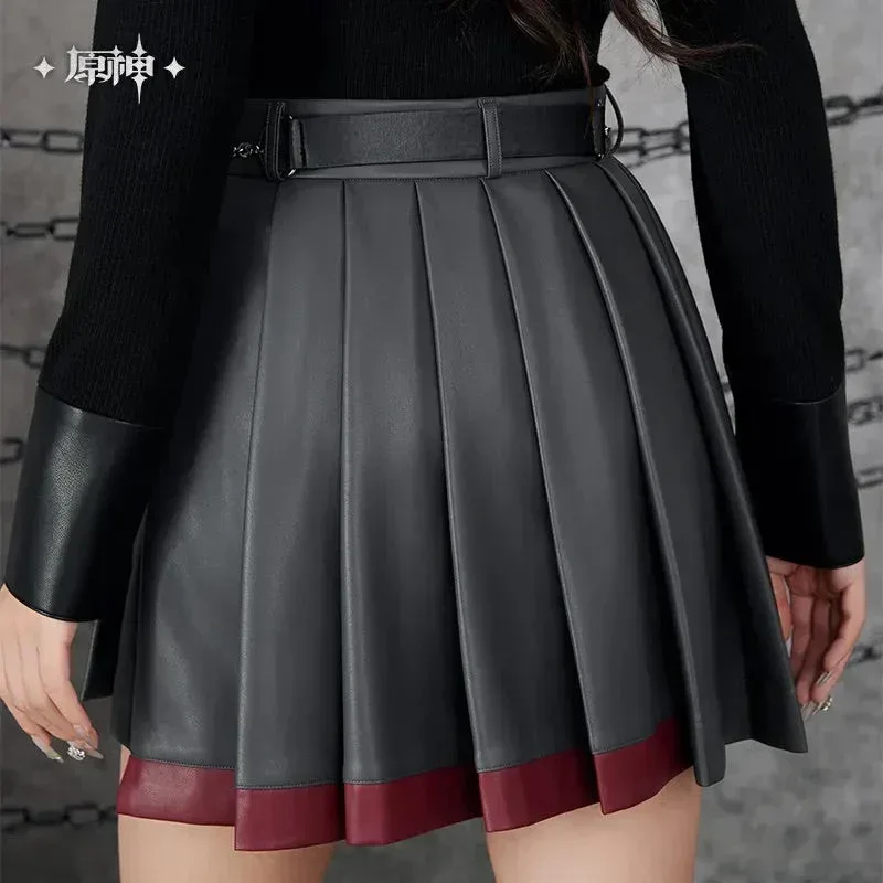 Genshin Impact Wriothesley Theme Impression Series Pleated Skirt - Image 6