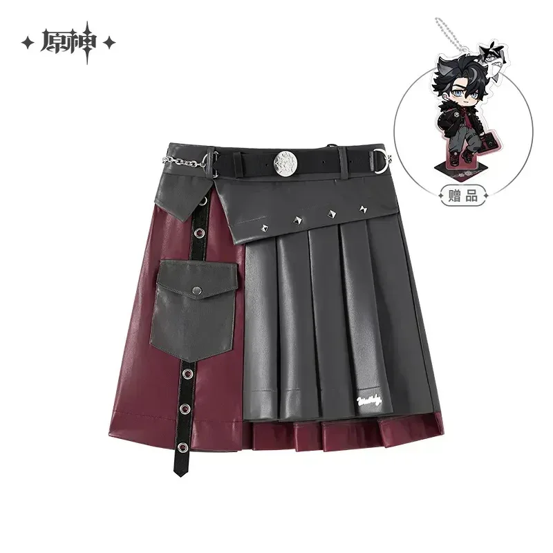 Genshin Impact Wriothesley Theme Impression Series Pleated Skirt - Image 8