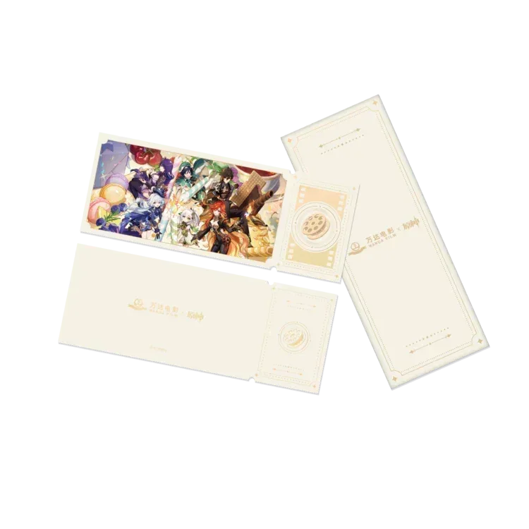 Genshin Impact x Wanda Film "Magic Screen Journey: A Date with Light and Shadow" Laser Ticket - Image 6