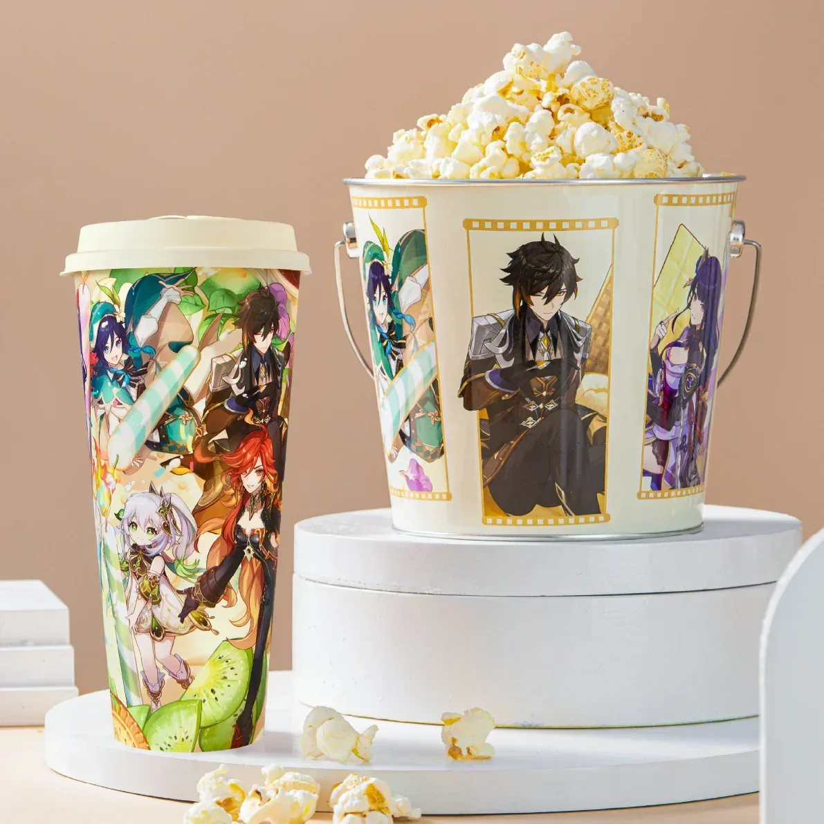 Genshin Impact x Wanda Film "Magic Screen Journey: A Date with Light and Shadow" Popcorn/Coke Single Meal - Image 6