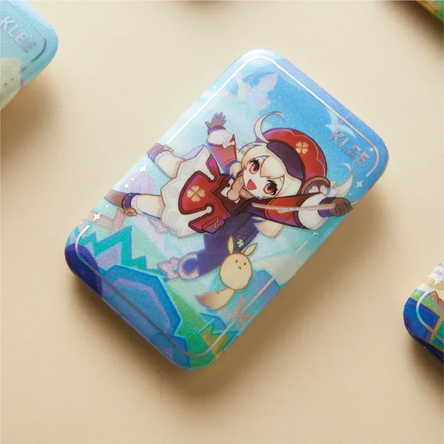 Genshin Impact x Wanda Film "Magic Screen Journey: A Date with Light and Shadow" Square Pin Badge - Image 7