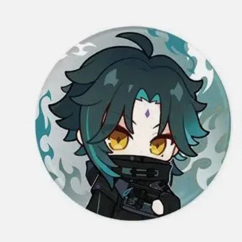Genshin Impact Xiao Theme Impression Series Badge Workwear Ver.1 (Not For Sale) - Image 2