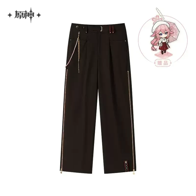 Genshin Impact Yae Miko Impression Series Casual Trousers - Image 10