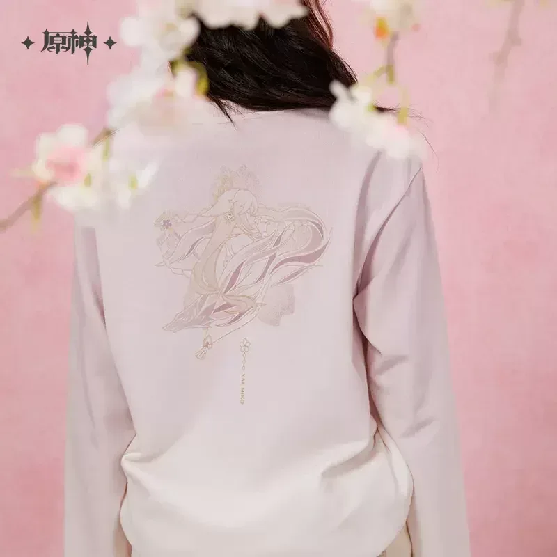 Genshin Impact Yae Miko Impression Series Gradient Long-Sleeved T-shirt - Image 4