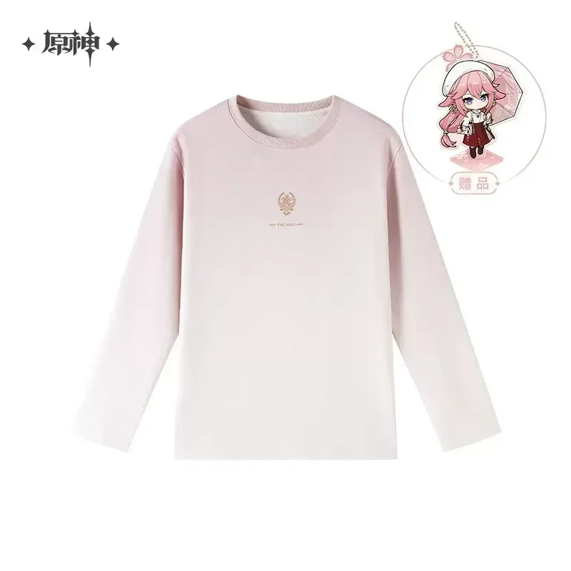Genshin Impact Yae Miko Impression Series Gradient Long-Sleeved T-shirt - Image 8