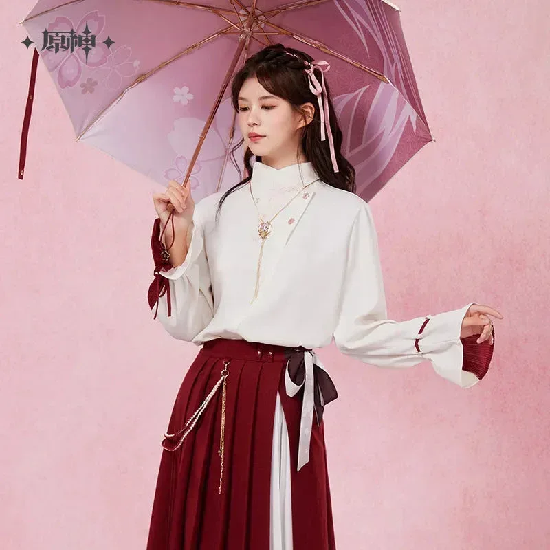 Genshin Impact Yae Miko Impression Series Long-Sleeved Shirt - Image 3