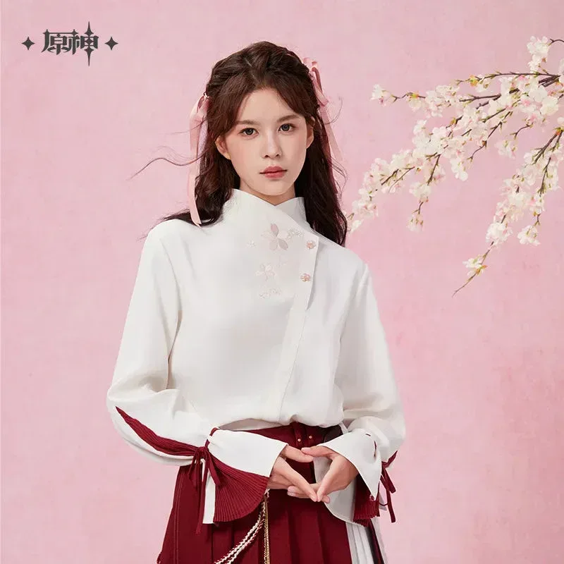 Genshin Impact Yae Miko Impression Series Long-Sleeved Shirt - Image 4