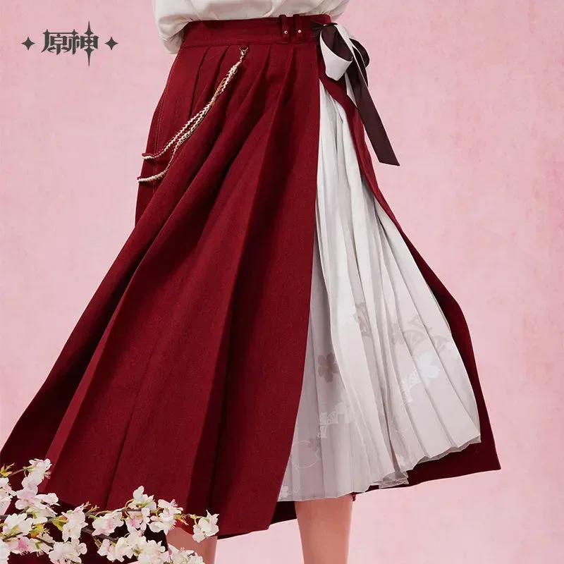 Genshin Impact Yae Miko Impression Series Maxi Skirt - Image 5