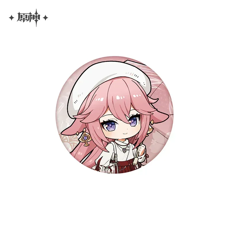 Genshin Impact Yae Miko Theme Impression Series Badge (Not For Sale) - Image 3