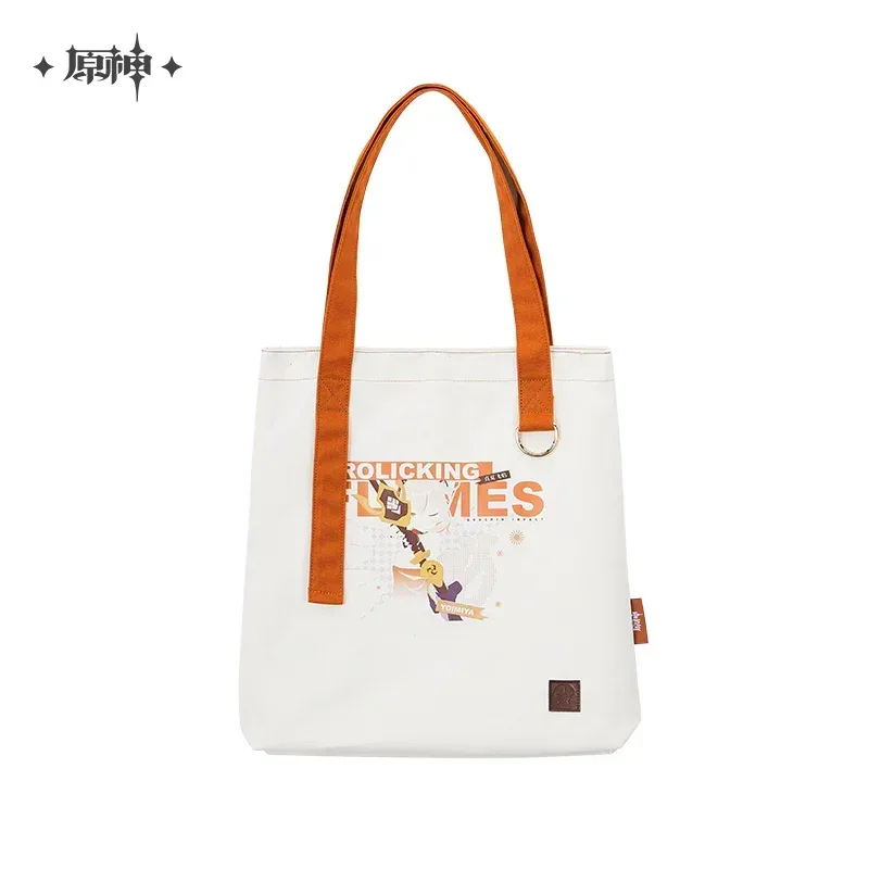 Genshin Impact Yoimiya Frolicking Flames Canvas Tote Bag - Image 3