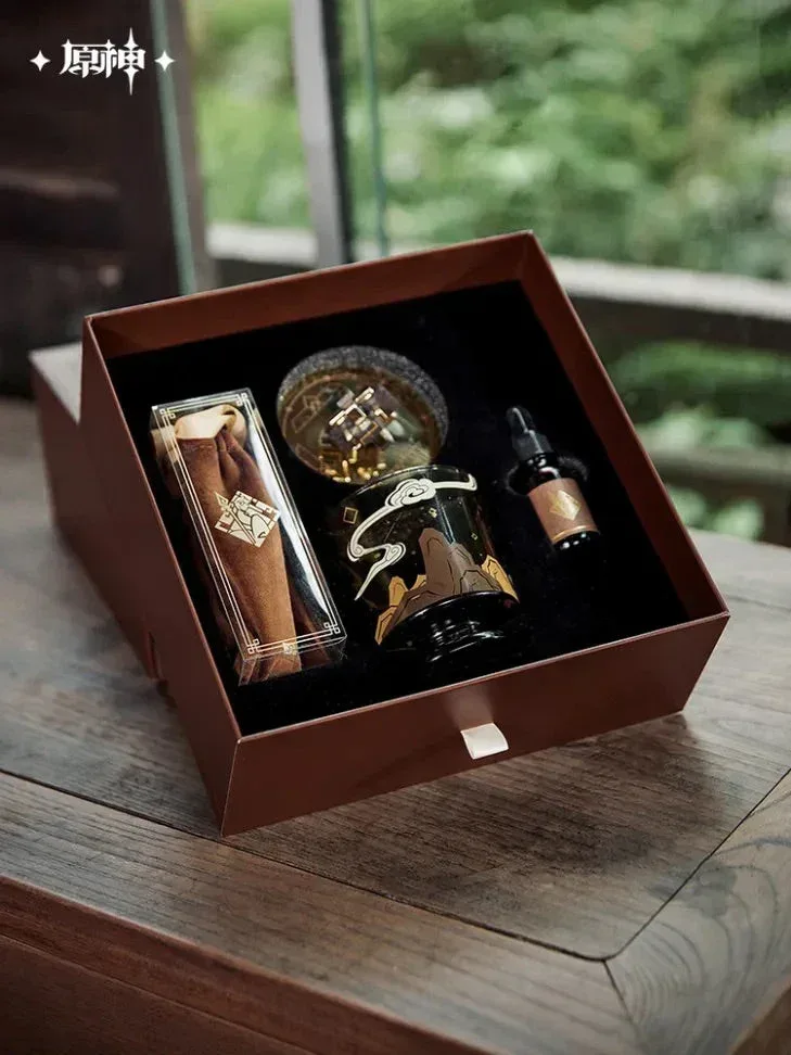 Genshin Impact Zhongli Theme Impression Series Crystal Aromatherapy Gift Box - Image 2