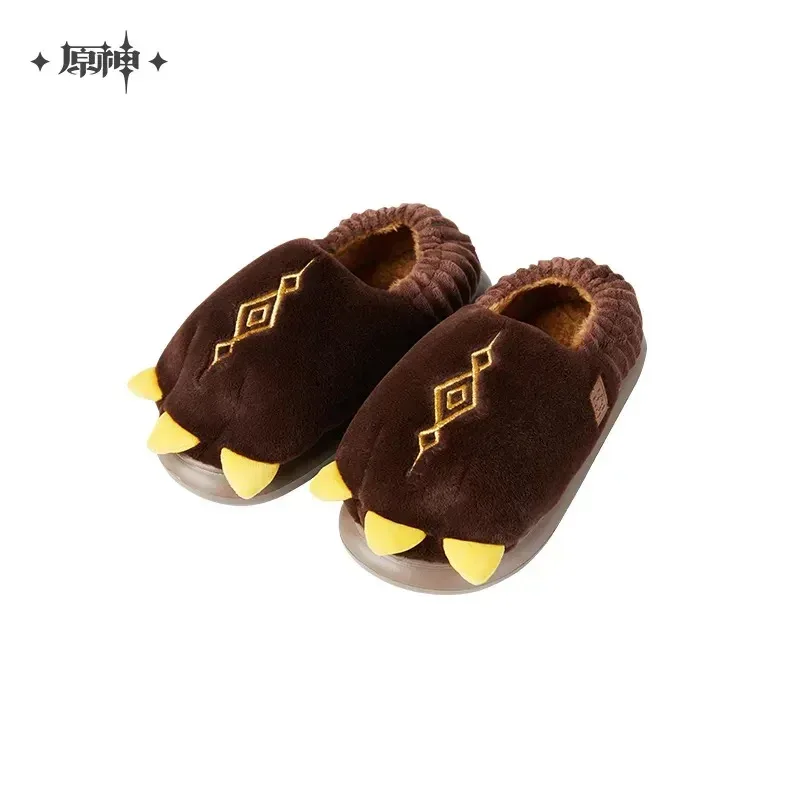 Genshin Impact Zhongli Theme Impression Series Exuvia Plush House Slippers - Image 7