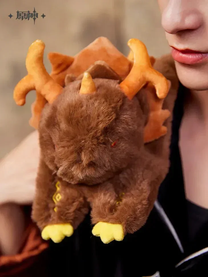 Genshin Impact Zhongli Theme Impression Series Exuvia Plush Toy Scarf - Image 6